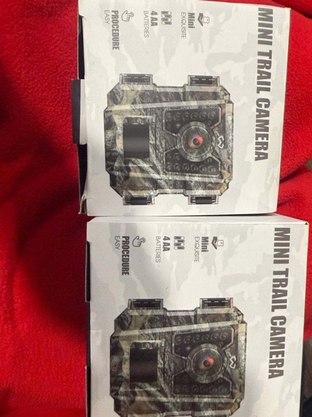 Mini Trail Camera - Camouflage Outdoor Wildlife & Security Camera